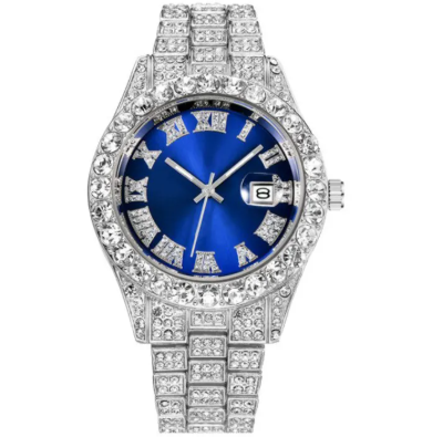 Hip Hop Diamond Watch