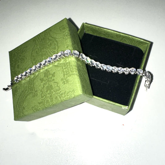 Trendy Moissanite Hip Hop Shine Bracelet