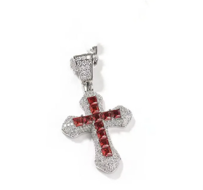 Hip Hop Diamond Cross Necklace