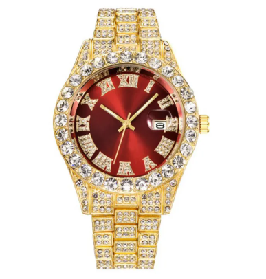 Hip Hop Diamond Watch